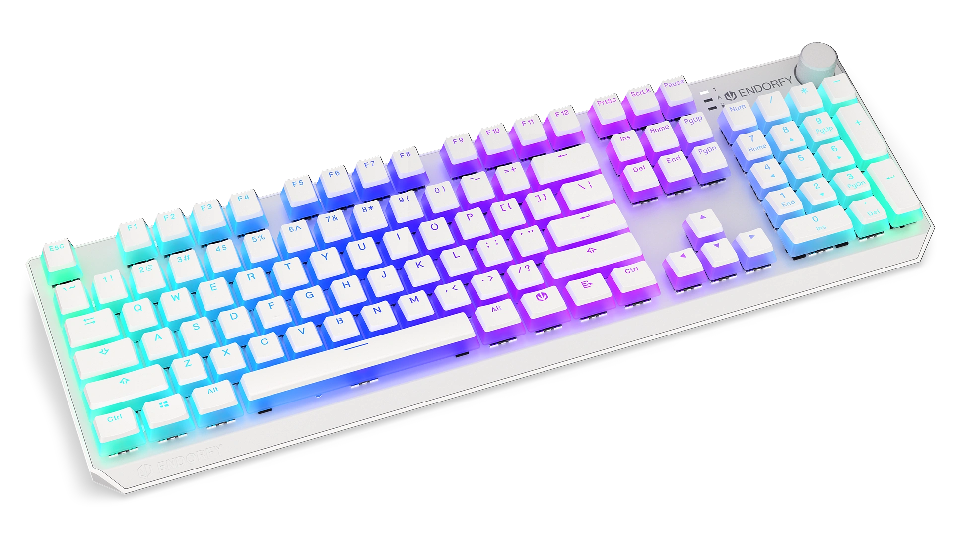 Thock Wireless Red Onyx White Pudding → ENDORFY : ENDORFY